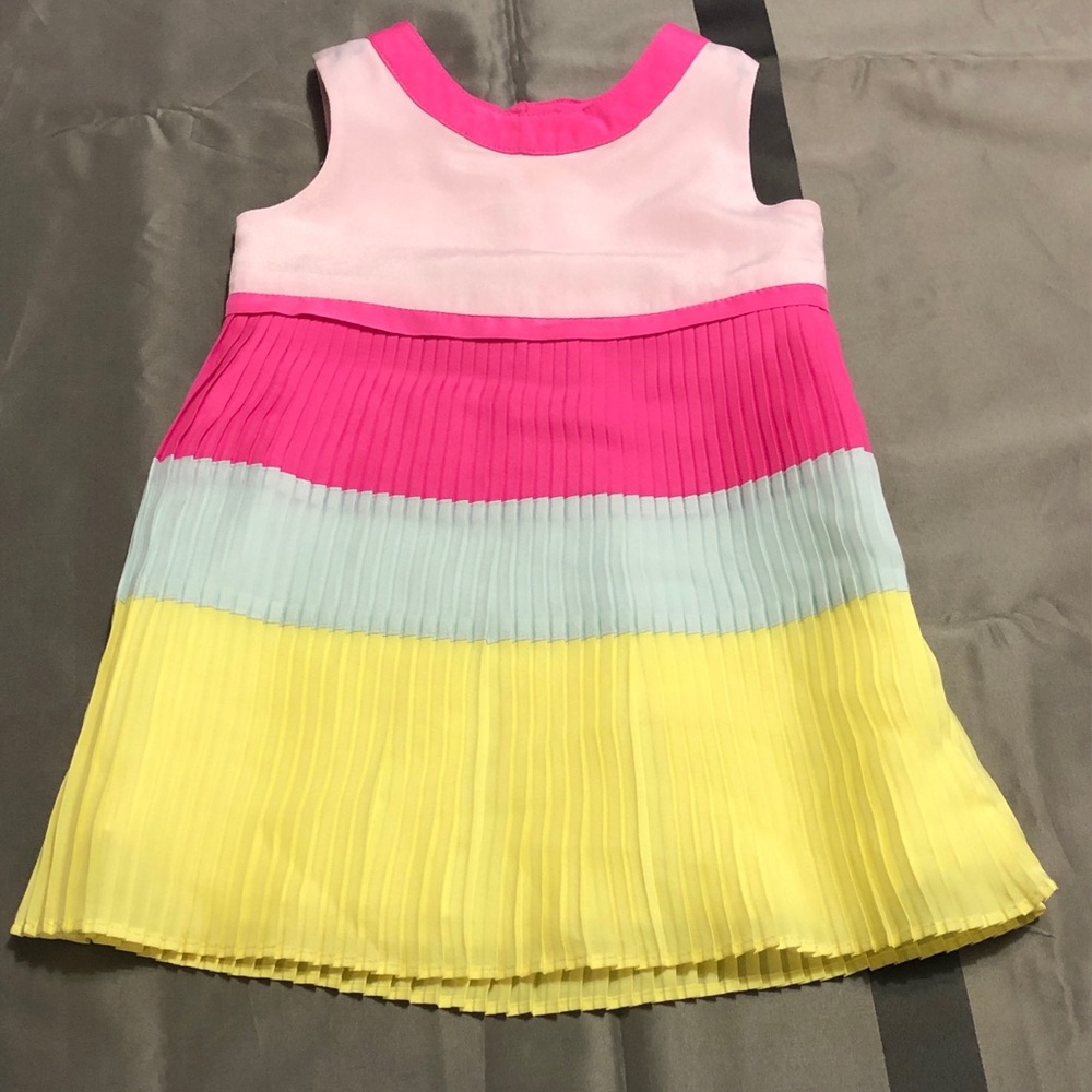EUC Pleated Easter/Spring Dress /wBloomers